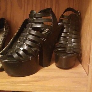 Caged heels